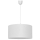 Lámpara de araña ALBA 1xE27/60W/230V d. 40 cm blanco