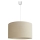Lámpara de araña ALBA 1xE27/60W/230V d. 45 cm beige
