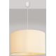 Lámpara de araña ALBA 1xE27/60W/230V d. 45 cm beige