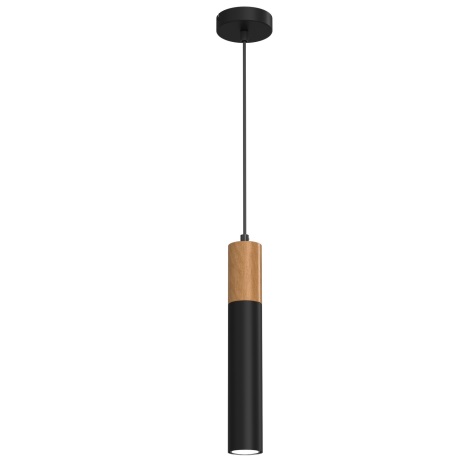 Lámpara de araña de cable CASSA 1xGU10/60W/230V negro