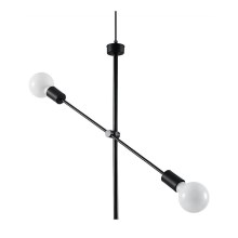 Lámpara de araña de cable CONCEPT 2xE27/60W/230V