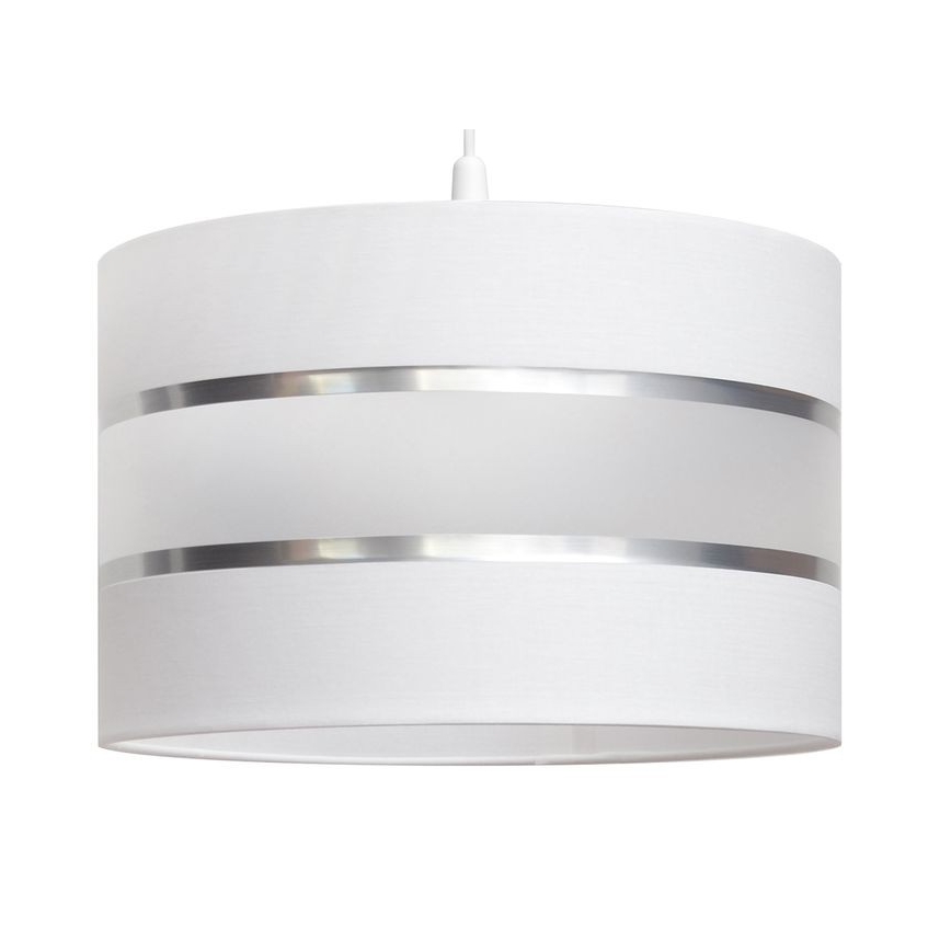 Lámpara de araña de cable HELEN 1xE27/15W/230V ø 35 cm blanco