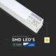 Lámpara de araña de cable LED SAMSUNG CHIP 1xLED/40W/230V 4000K blanco