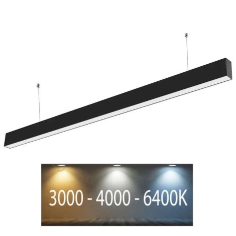 Lámpara de araña de cable LED SAMSUNG CHIP LED/40W/230V 3000K/4000K/6400K