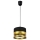 Lámpara de araña de cable MILO 1xE27/60W/230V dorado/negro