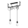 Lámpara de araña de cable SALAMANCA 2xE27/60W/230V