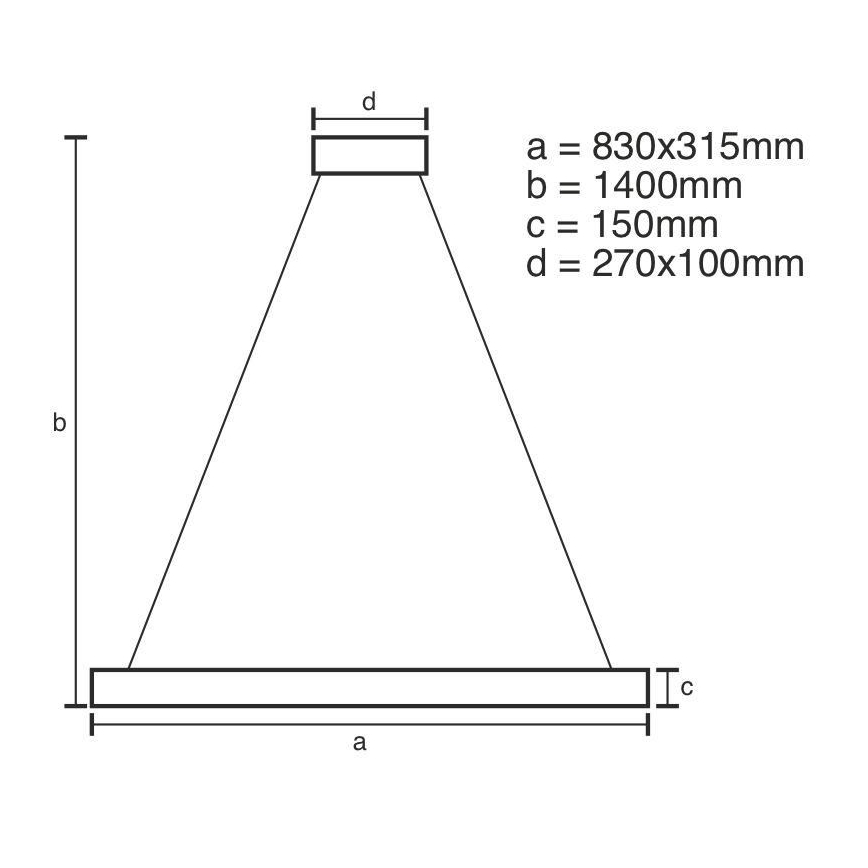 Lámpara de araña de cristal LED regulable en cadena LED/45W/230V 3000-6500K + control remoto