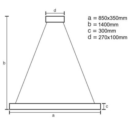 Lámpara de araña de cristal LED regulable LED/90W/230V 3000-6500K + control remoto