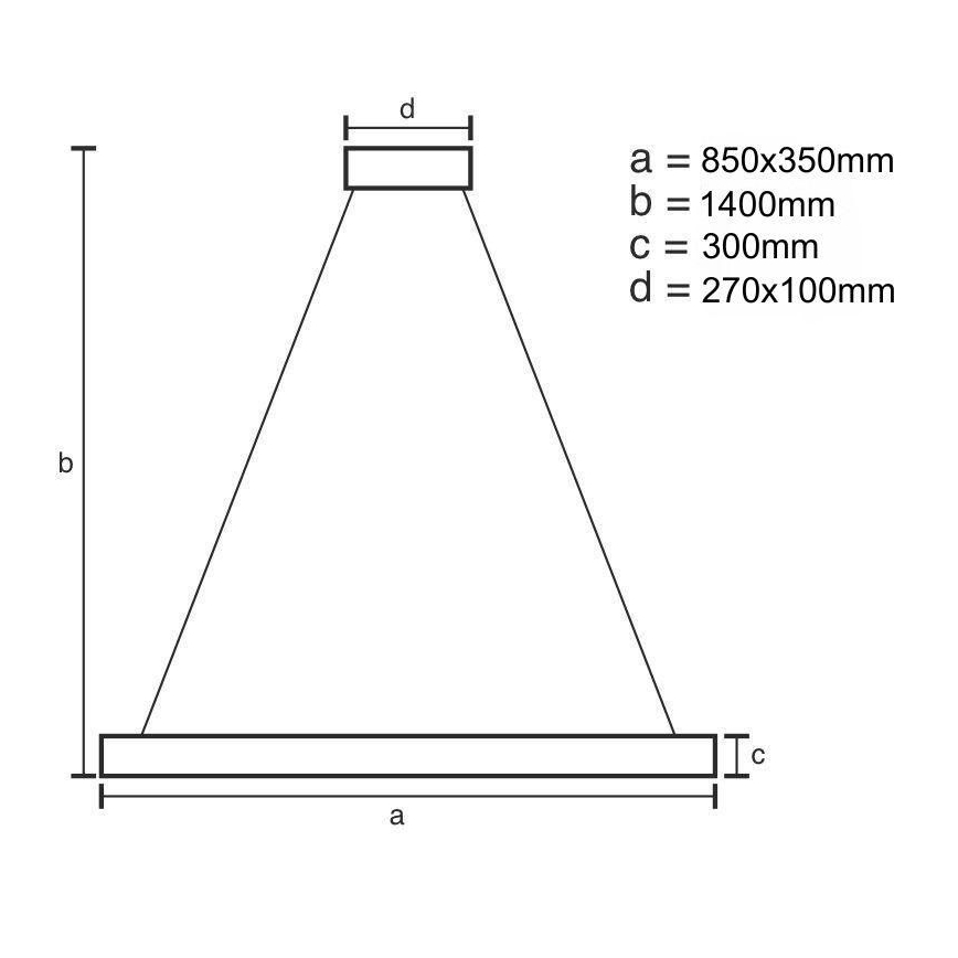 Lámpara de araña de cristal LED regulable LED/90W/230V 3000-6500K + control remoto