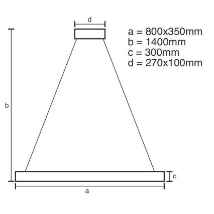 Lámpara de araña de cristal LED regulable en cadena LED/90W/230V + mando a distancia