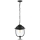 Lámpara de araña de exterior con cadena 1xE27/60W/230V IP44 negro