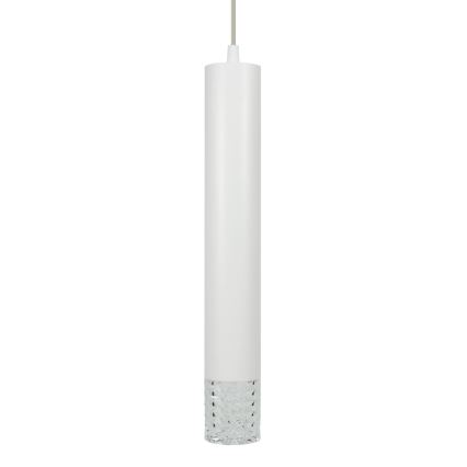 Lámpara de araña en ristra TUBI 1xGU10/8W/230V blanco