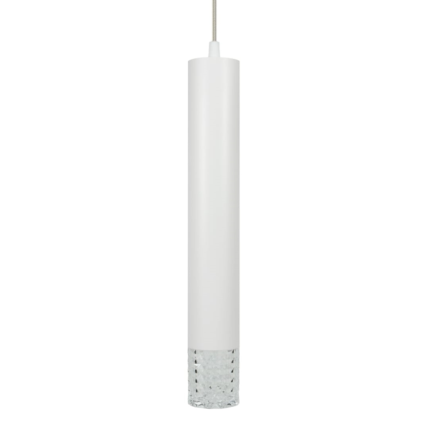 Lámpara de araña en ristra TUBI 1xGU10/8W/230V blanco
