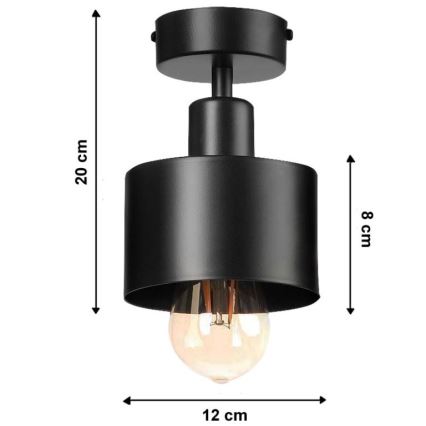 Lámpara de araña fija BODO 1xE27/60W/230V