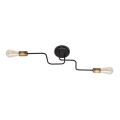 Lámpara de araña fija TUBE 2xE27/15W/230V
