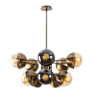 Lámpara de araña KARSOR 10xE27/40W/230V