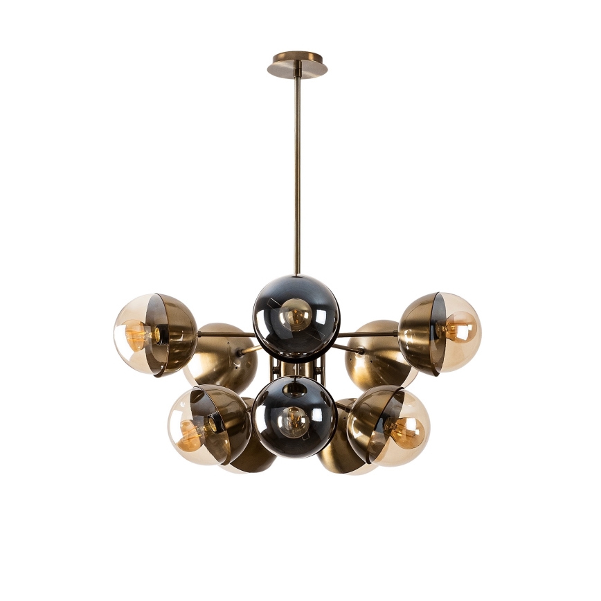 Lámpara de araña KARSOR 10xE27/40W/230V