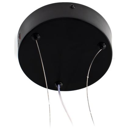 Lámpara de araña LED con cadena LED/18W/230V 3000K negro