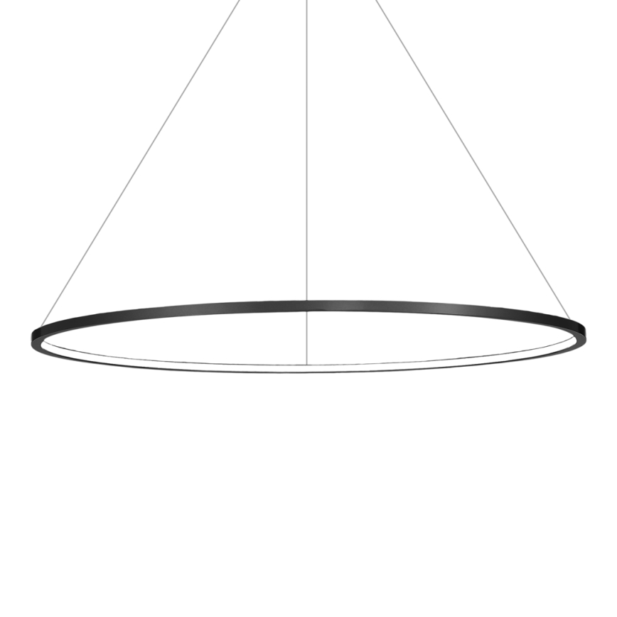 Lámpara de araña LED para cuarto de baño SATURNO LED/57W/230V IP44 antracita
