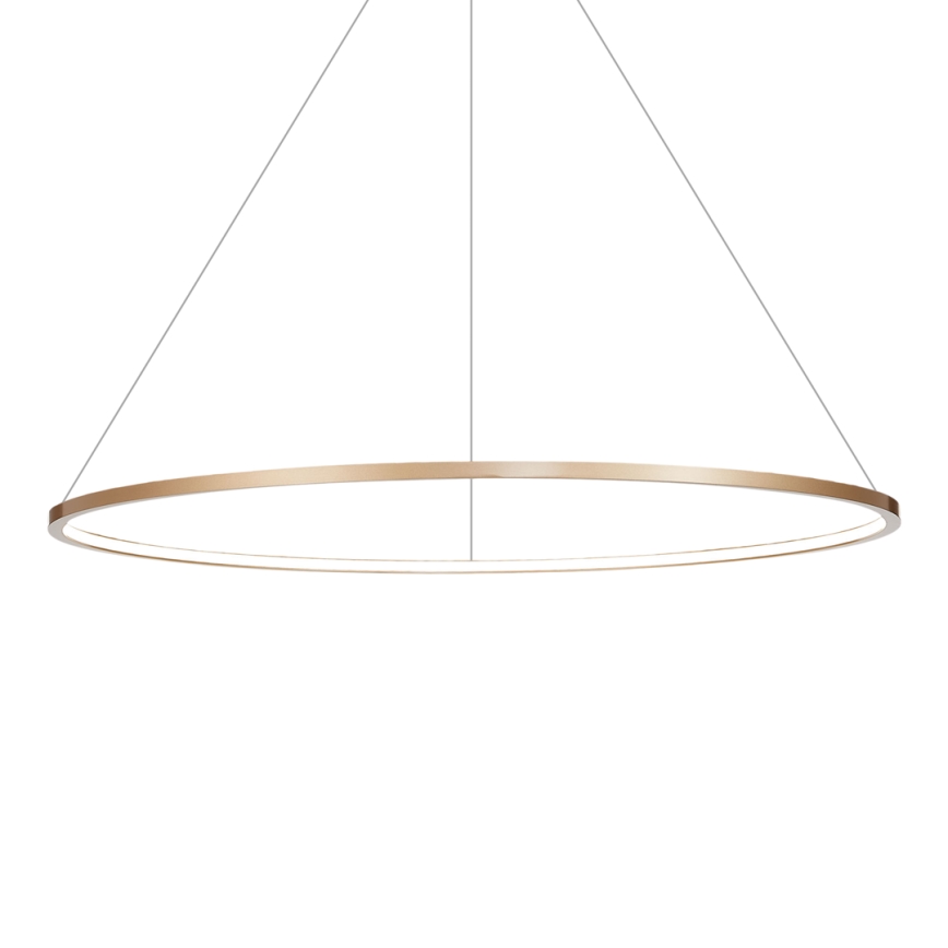 Lámpara de araña LED para cuarto de baño SATURNO LED/57W/230V IP44 dorado