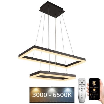 Lámpara de araña LED regulable con cable LED/65W/230V 3000-6500K + mando a distancia