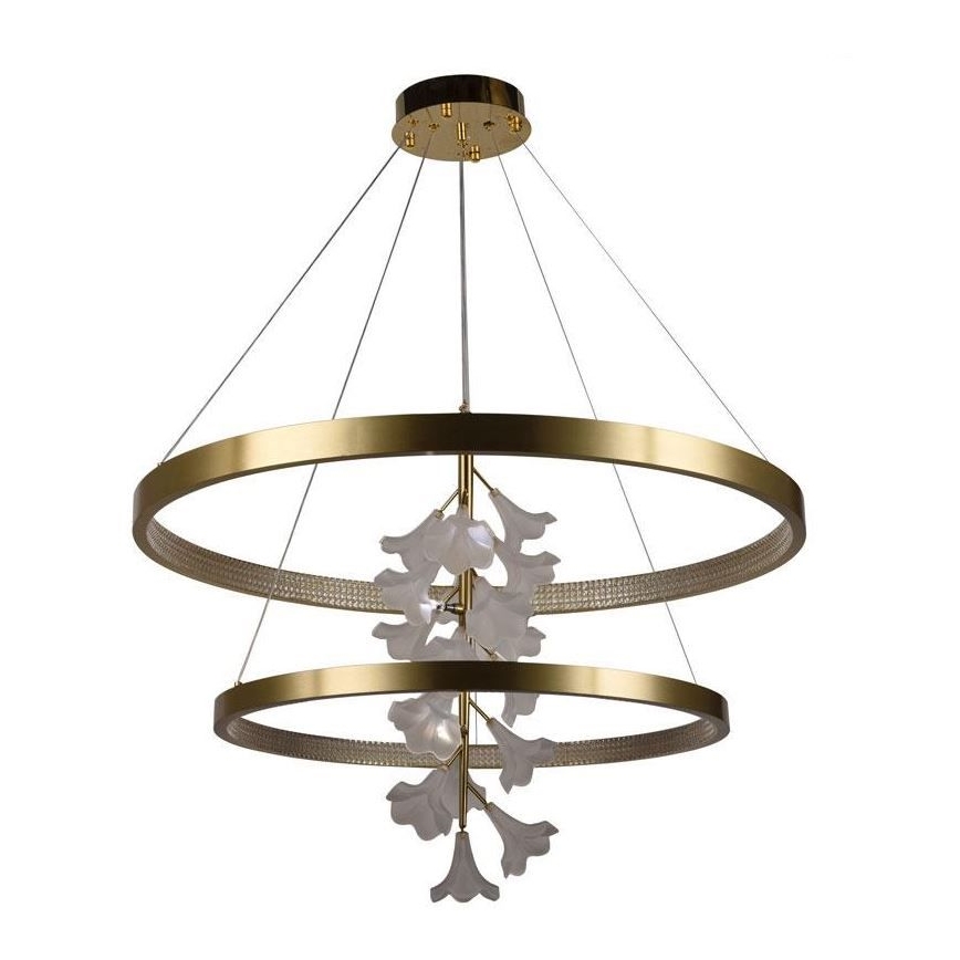 Lámpara de araña LED regulable en cadena LED/100W/230V 3000-6500K + mando a distancia