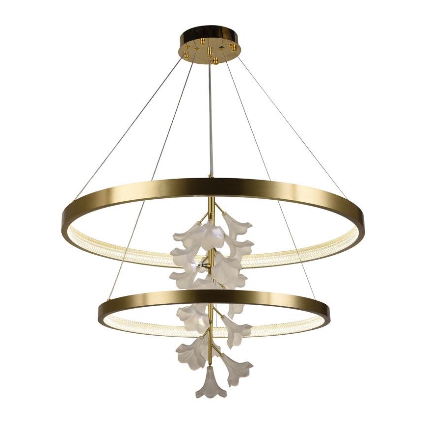Lámpara de araña LED regulable en cadena LED/100W/230V 3000-6500K + mando a distancia