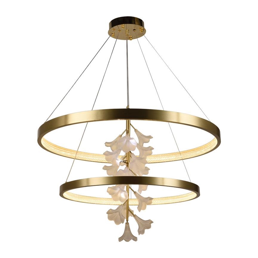 Lámpara de araña LED regulable en cadena LED/100W/230V 3000-6500K + mando a distancia