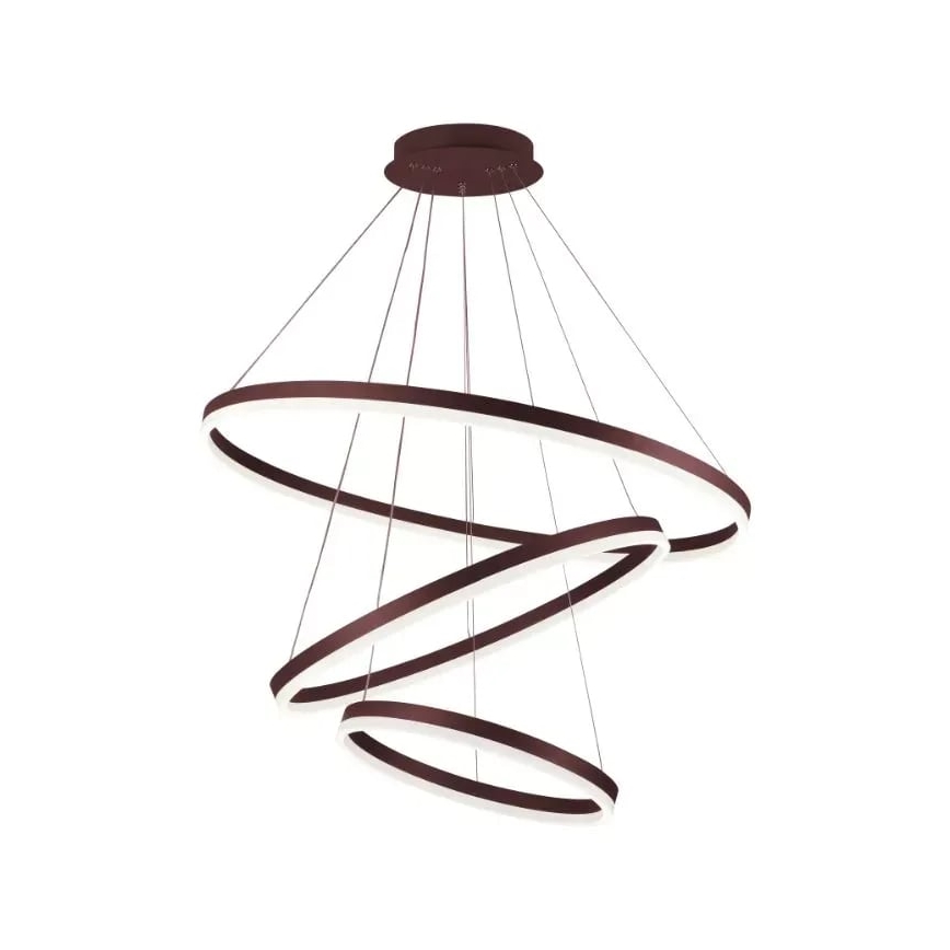 Lámpara de araña LED regulable en cadena LED/125W/230V 3000-6500K + mando a distancia