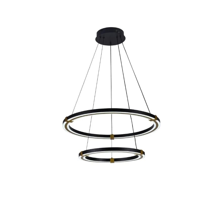 Lámpara de araña LED regulable en cadena LED/130W/230V 3000-6500K + mando a distancia