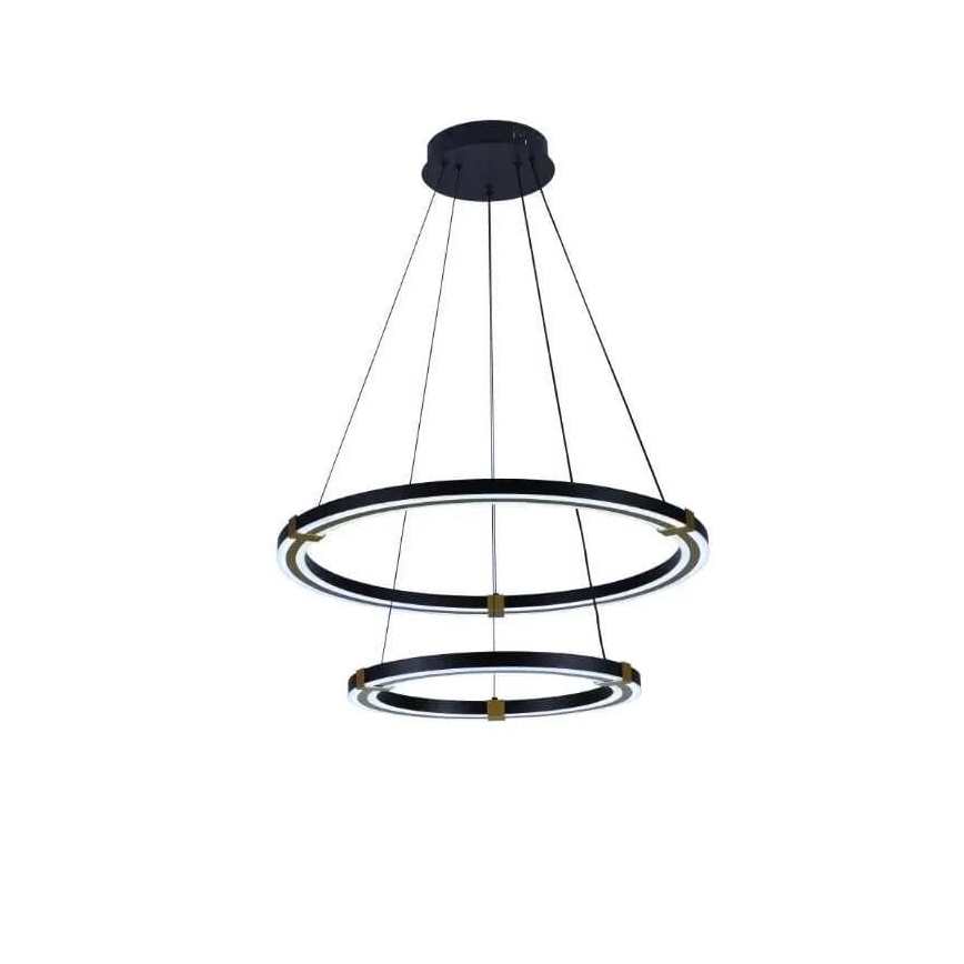 Lámpara de araña LED regulable en cadena LED/130W/230V 3000-6500K + mando a distancia