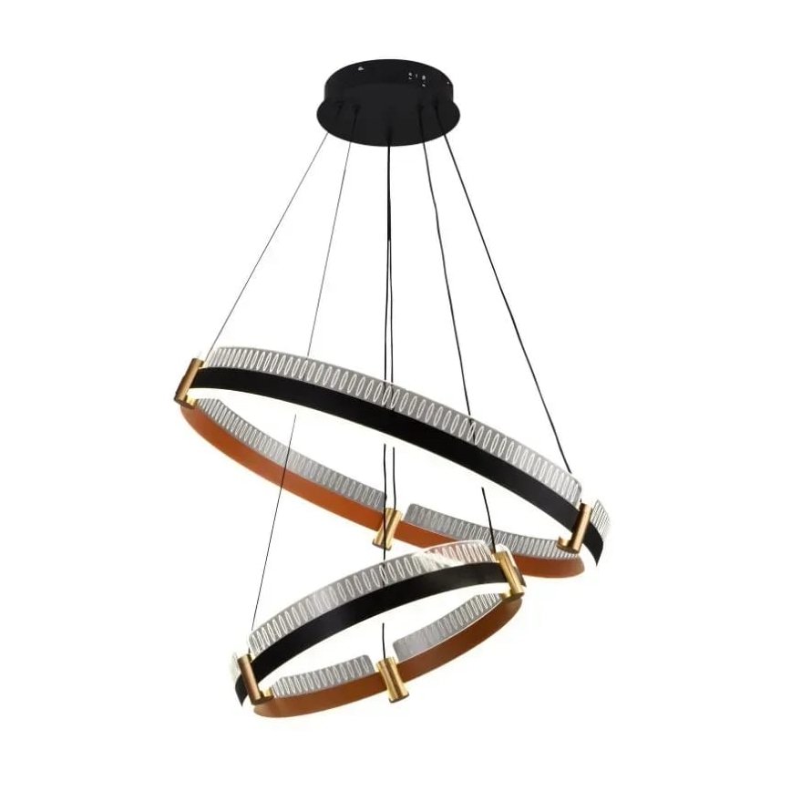 Lámpara de araña LED regulable en cadena LED/140W/230V 3000-6500K + mando a distancia