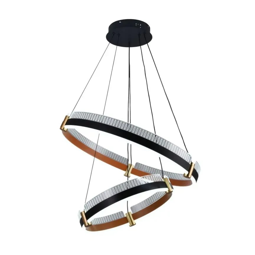 Lámpara de araña LED regulable en cadena LED/140W/230V 3000-6500K + mando a distancia
