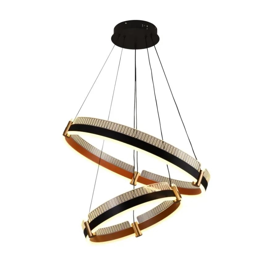 Lámpara de araña LED regulable en cadena LED/140W/230V 3000-6500K + mando a distancia