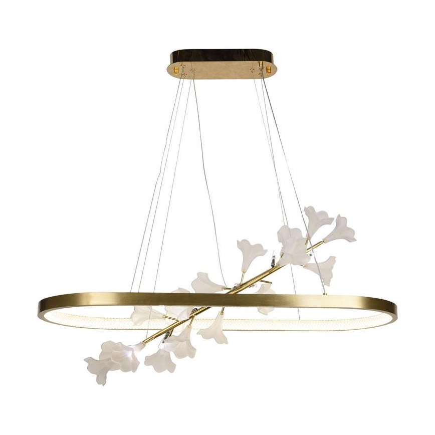 Lámpara de araña LED regulable en cadena LED/55W/230V 3000-6500K + control remoto