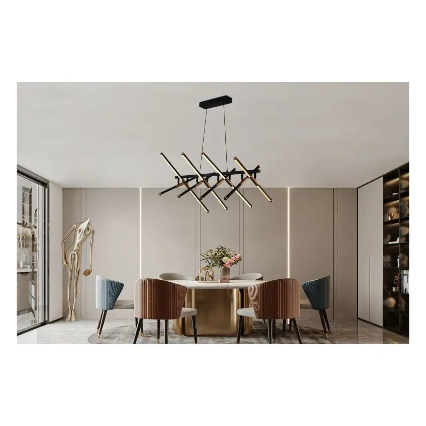 Lámpara de araña LED regulable LED/100W/230V 3000-6500K + control remoto