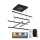 Lámpara de araña LED regulable LED/100W/230V 3000-6500K + control remoto