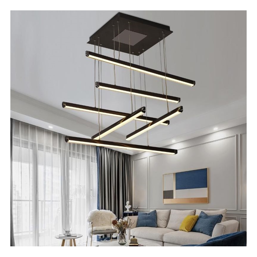 Lámpara de araña LED regulable LED/100W/230V 3000-6500K + control remoto
