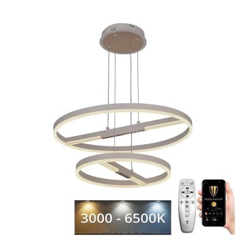 Lámpara de araña LED regulable LED/100W/230V 3000-6500K + control remoto