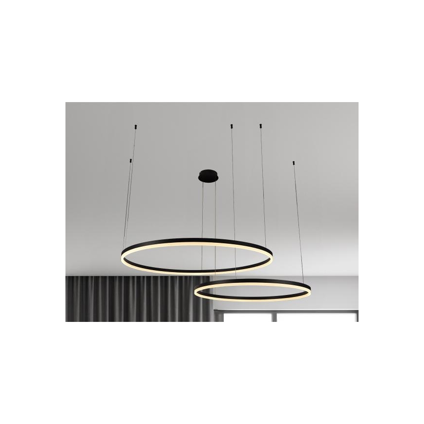 Lámpara de araña LED regulable LED/100W/230V 3000-6500K + control remoto