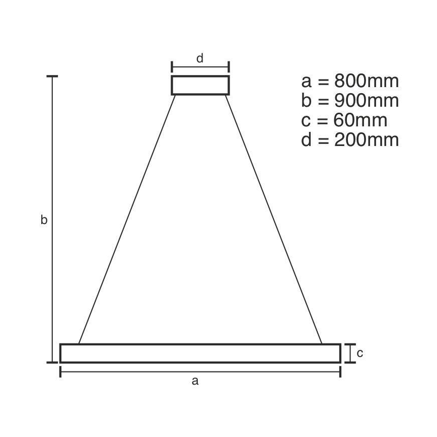 Lámpara de araña LED regulable LED/110W/230V 3000-6500K + mando a distancia