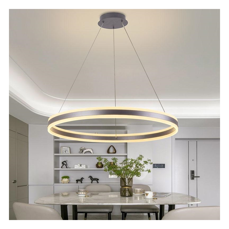 Lámpara de araña LED regulable LED/110W/230V 3000-6500K + mando a distancia