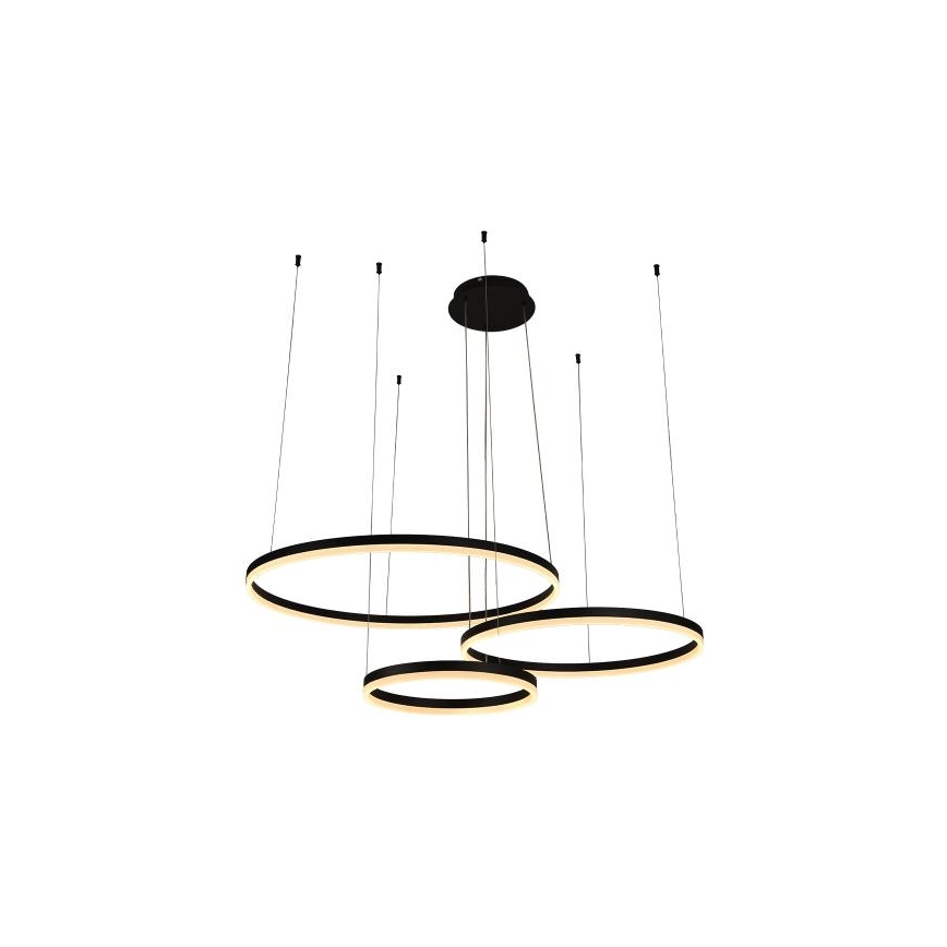 Lámpara de araña LED regulable LED/125W/230V 3000-6500K + control remoto