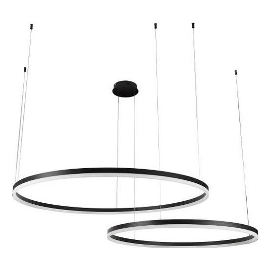 Lámpara de araña LED regulable LED/128W/230V 3000-6500K + control remoto