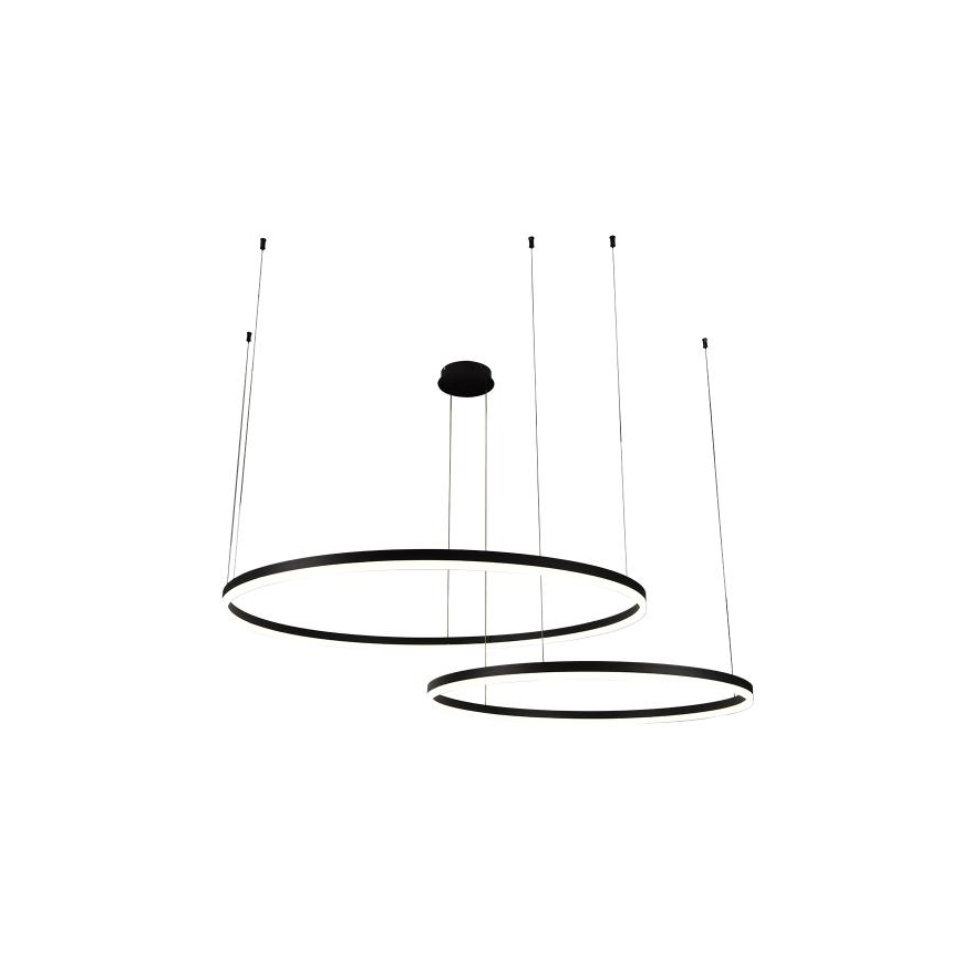 Lámpara de araña LED regulable LED/128W/230V 3000-6500K + control remoto