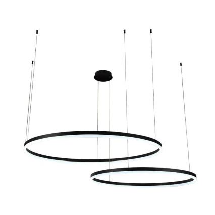 Lámpara de araña LED regulable LED/128W/230V 3000-6500K + control remoto