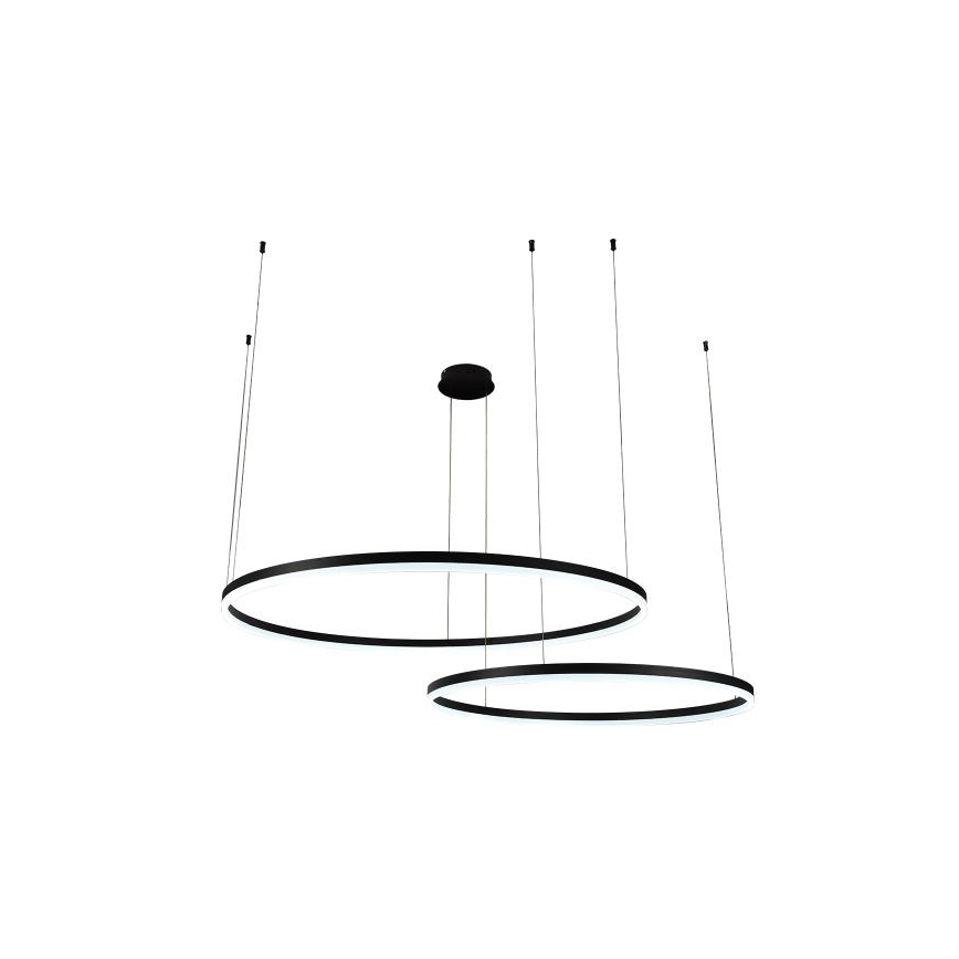 Lámpara de araña LED regulable LED/128W/230V 3000-6500K + control remoto