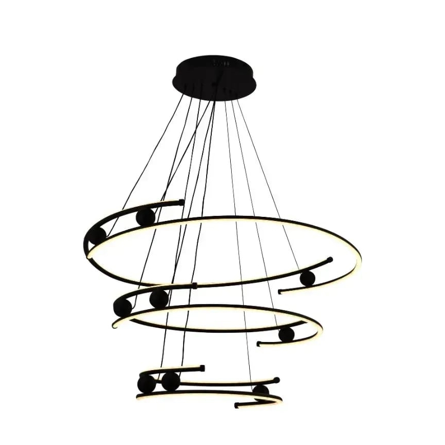 Lámpara de araña LED regulable LED/170W/230V 3000-6500K + control remoto