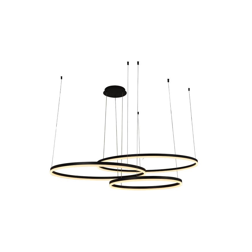 Lámpara de araña LED regulable LED/170W/230V 3000-6500K + control remoto