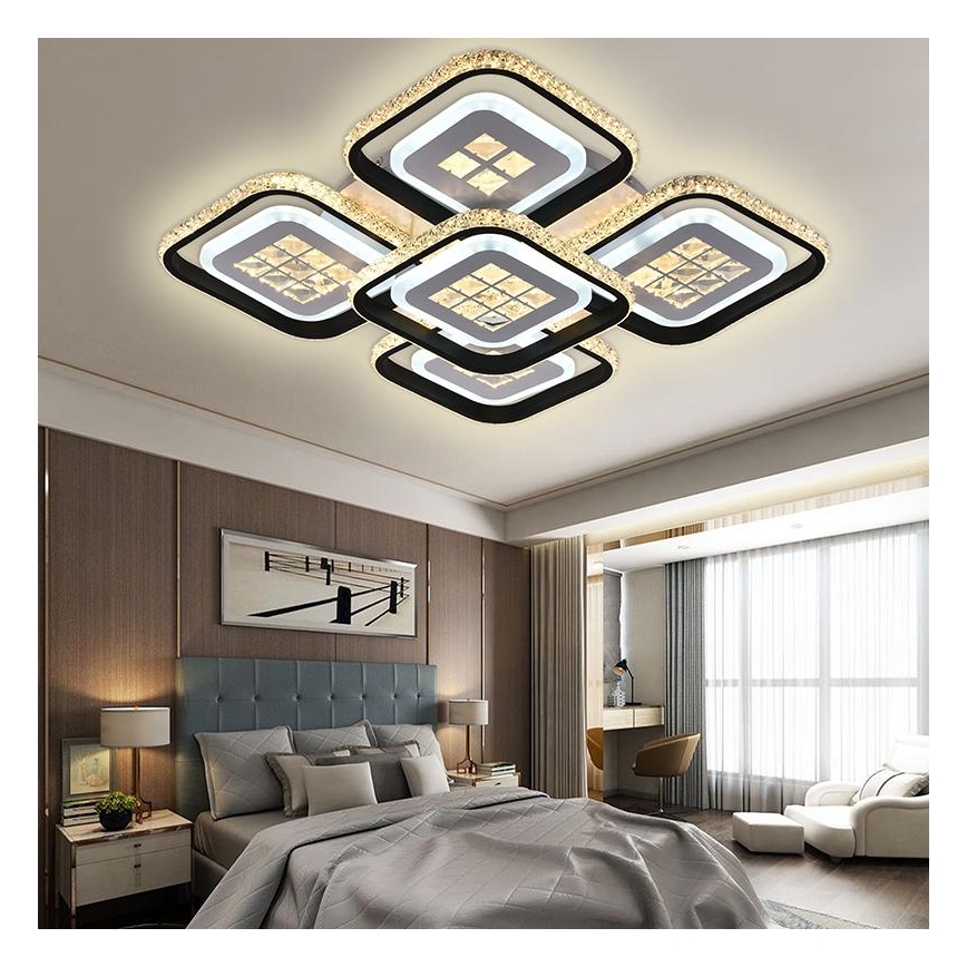 Lámpara de araña LED regulable  LED/180W/230V 3000-6500K + mando a distancia